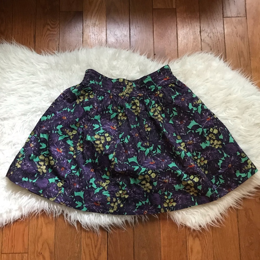 J.Crew Elsie Skirt In Nightfall #55784 Size 4